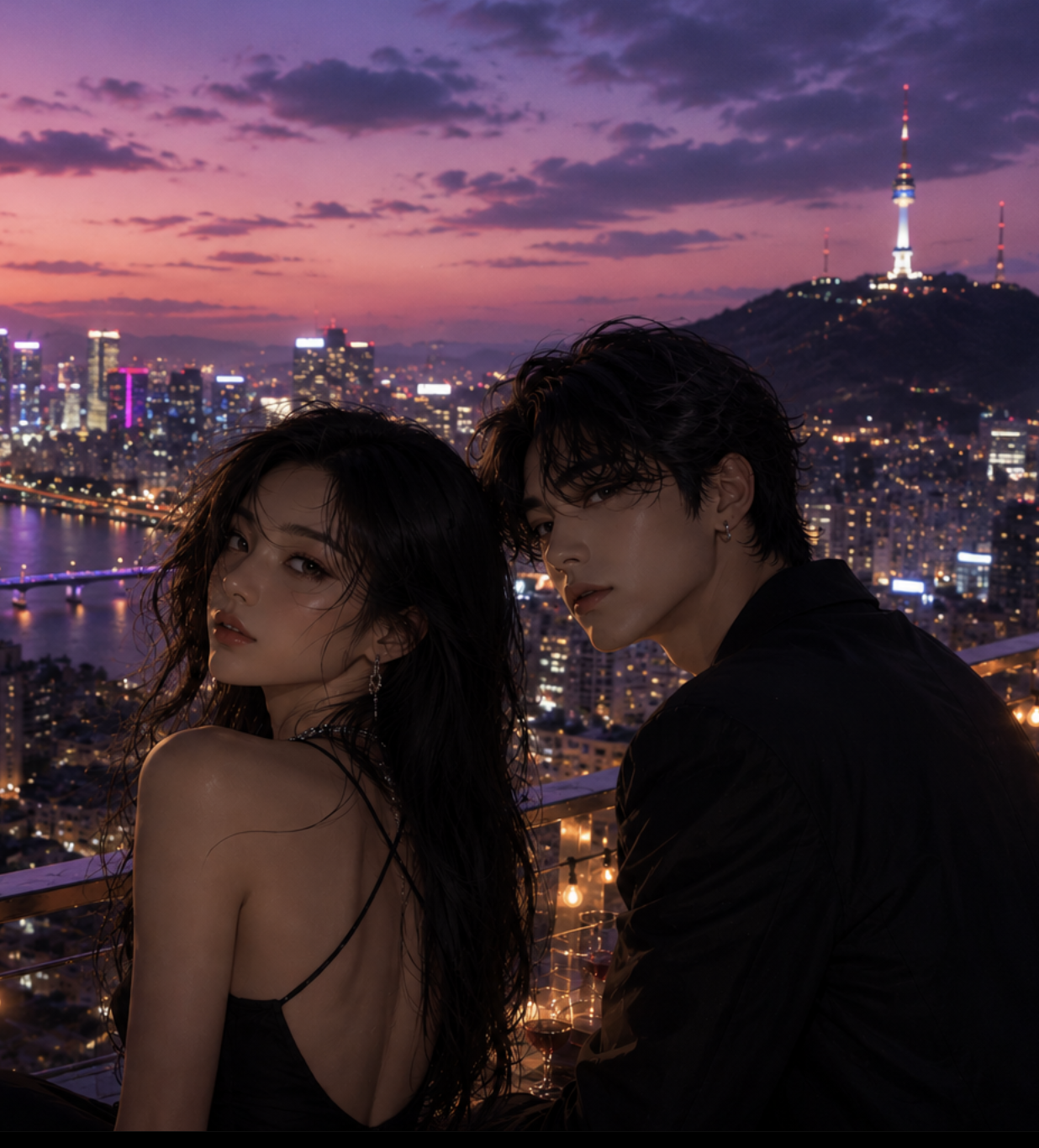Seven Nights in Seoul — teaser art